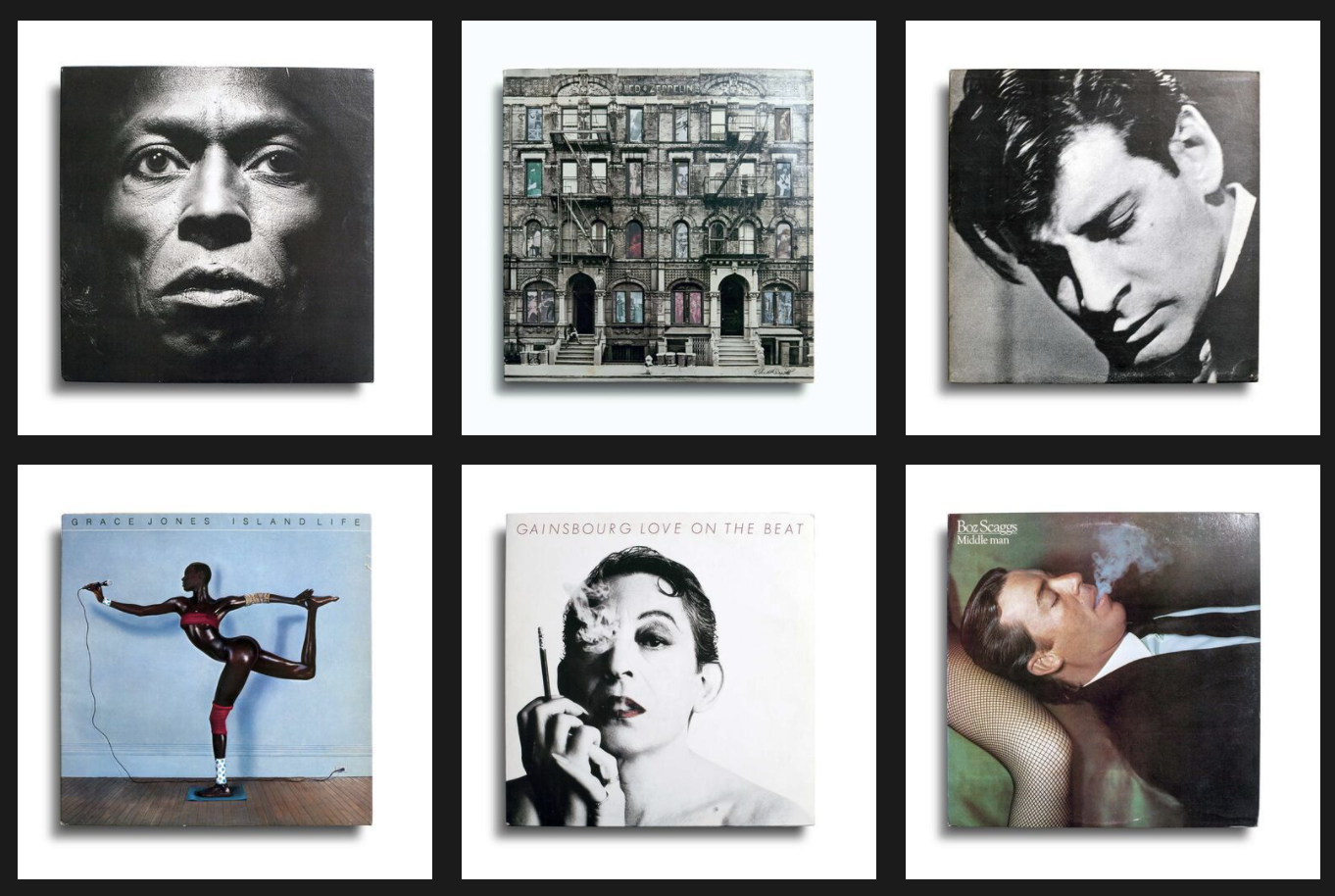 For the Record: Photography and the Art of the Album Cover